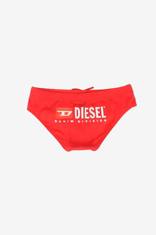 Logo Print MOZER Slip Beachwear