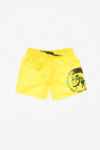 Logo Print MBXPERRY Board Shorts Beachwear
