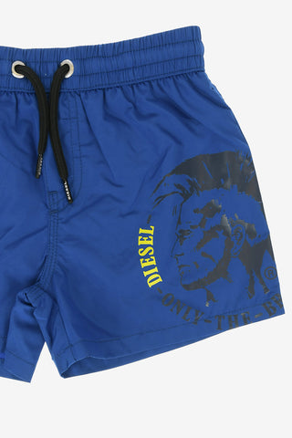 Logo Print MBXPERRY Board Shorts Beachwear