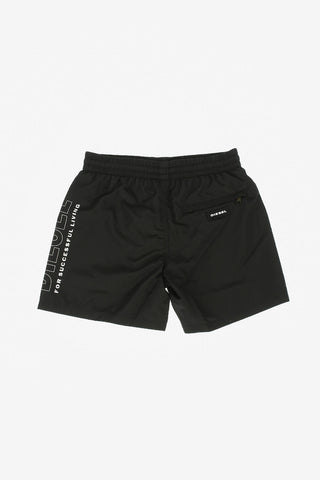 Logo Print MBXSANDY Board Shorts Beachwear