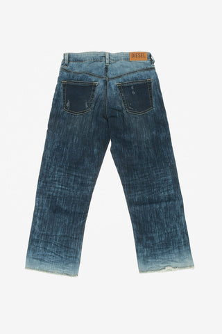 Jeans ARYEL-J Stonewashed con Elastico in Vita