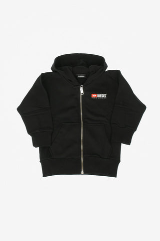 Felpa SALBYZIP OVER con Cappuccio