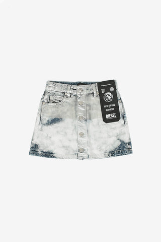 Metallic Denim GEJODY-R Skirt