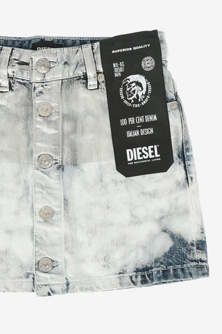 Metallic Denim GEJODY-R Skirt