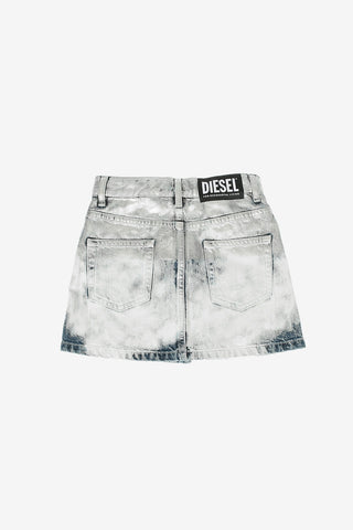 Metallic Denim GEJODY-R Skirt