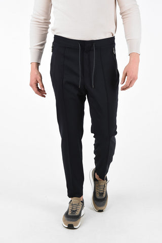 ZZEGNA Stretchy Wool Joggers