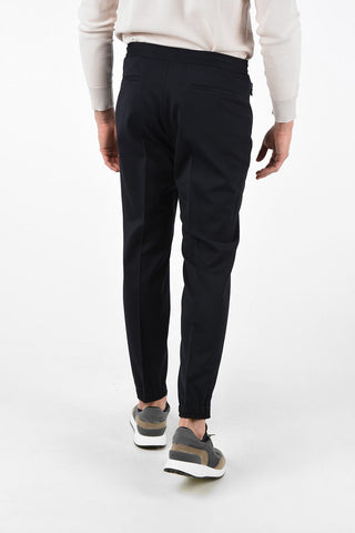 ZZEGNA Stretchy Wool Joggers