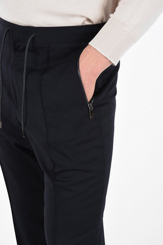 ZZEGNA Stretchy Wool Joggers