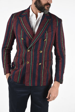 bengal striped MODENA double-breasted blazer