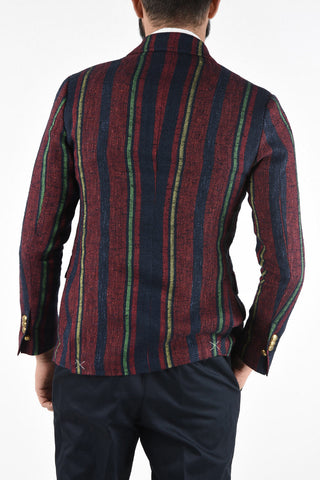 bengal striped MODENA double-breasted blazer