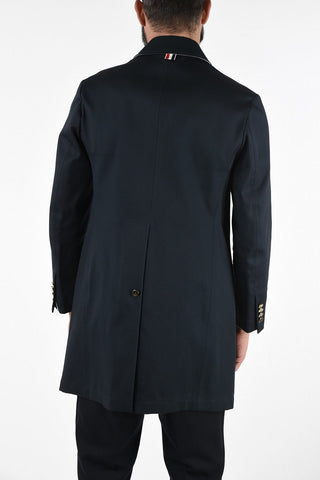 Trench DIAGONAL STRIPE con Abbottonatura Nascosta