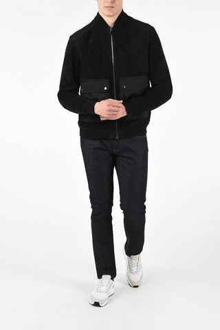 ZZEGNA Maxi Pocket Suede Jacket