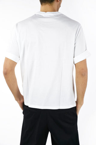 Easy Fit Crew Neck T-Shirt with Military Patch
