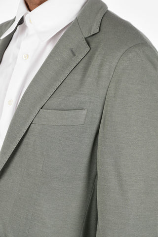 ID silk and cashmere side vents 2-button blazer drop 7R