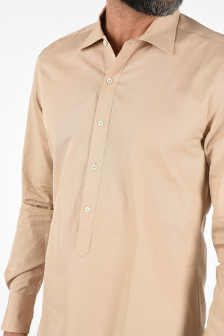 ID camicia pin tuck CASTIGLIA collo francese