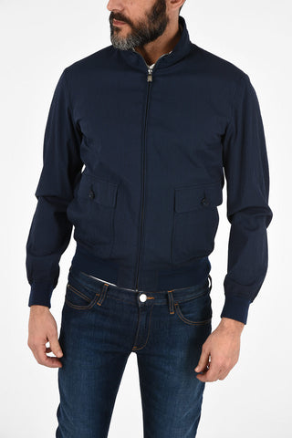 ID mini check SOIA full zip outerwear jacket