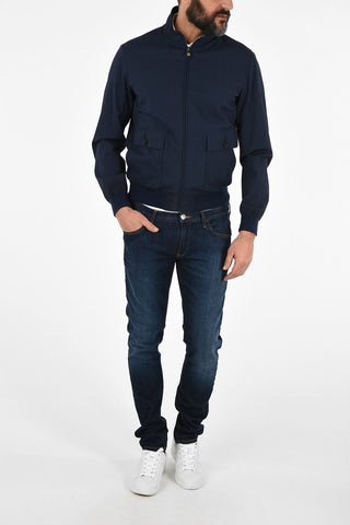ID mini check SOIA full zip outerwear jacket