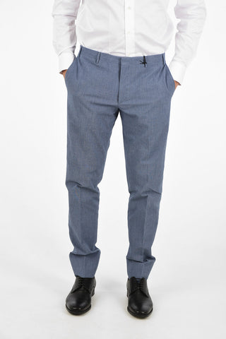CC COLLECTION RESET Mid-rise waist single pleat trousers