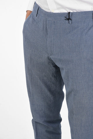 CC COLLECTION RESET Mid-rise waist single pleat trousers