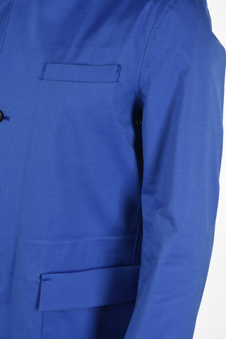 ID hidden closure outerwear jacket