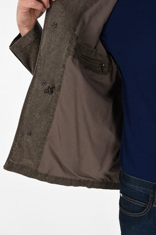 CC COLLECTION FIELD.J giubbotto utility in lino