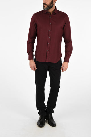 ID ID-COUTURE spread collar shirt
