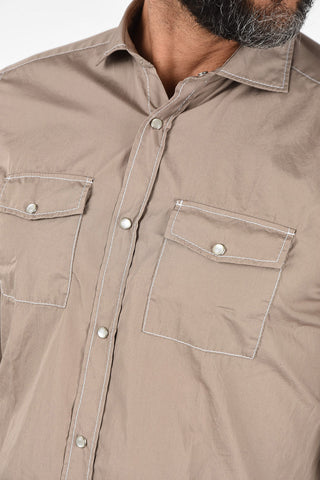 CC COLLECTION camicia SLIM collo francese con bottoni automatici