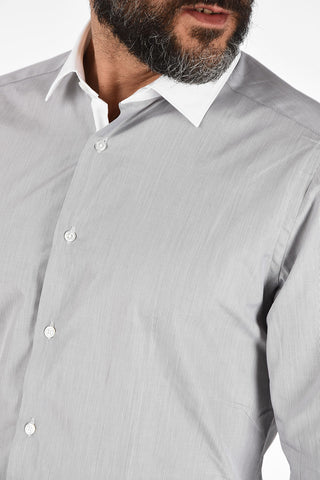 C CCOLECTION SLIM spread collar shirt