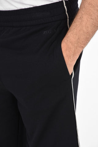 ZEGNA Z Side Bands Sweat Shorts