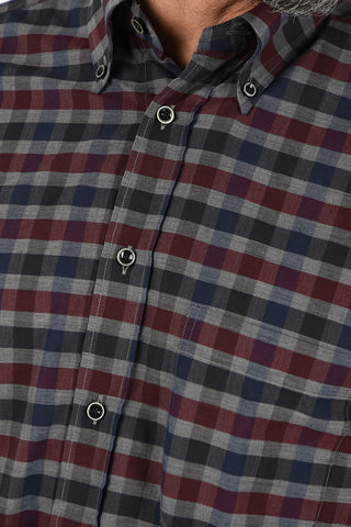 ID camicia ID-COUTURE gun club check button-down