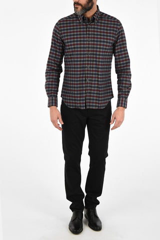 ID camicia ID-COUTURE gun club check button-down