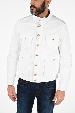 CC COLLECTION FIELD.J Golden Button SOAI DTX utility fatigue jacket