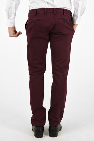 CC COLLECTION SW FINITO Mid-rise waist slanted pocket flat front trousers
