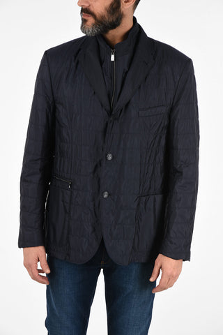 ID ID full zip OUTDOOR outerwear jacket with Flax Inner