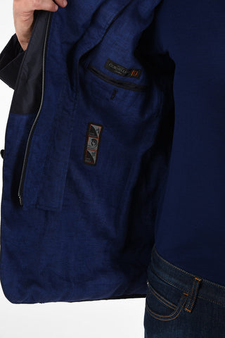 ID ID full zip OUTDOOR outerwear jacket with Flax Inner