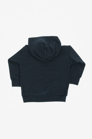 Logo Print Hooded SDIVISION OVER Sweatshirt