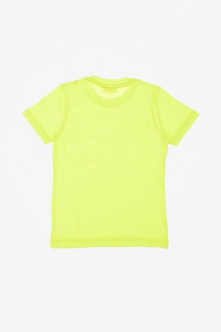 Logo Print TJUSTDIVISION Crewneck T-Shirt
