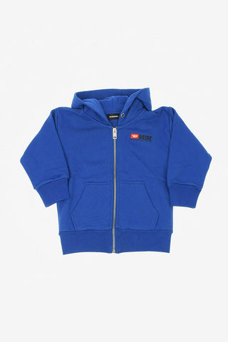 Felpa SALBYZIP OVER con Cappuccio
