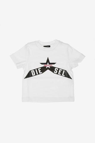 Logo Print TDIEGOA7B-R Crewneck T-Shirt