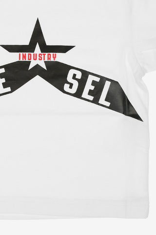 Logo Print TDIEGOA7B-R Crewneck T-Shirt