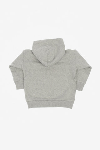 Logo Print Hooded SDIVISION OVER Sweatshirt