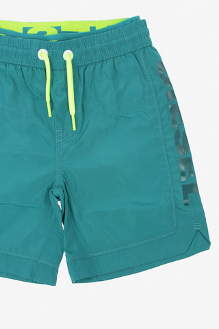 Logo Print MBXBEACH Board Shorts Beachwear