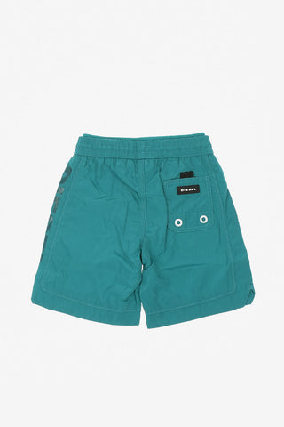 Logo Print MBXBEACH Board Shorts Beachwear