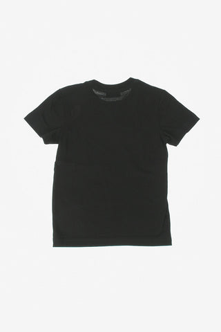 Logo Print TJUSTDUE Crewneck T-Shirt