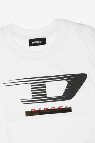 Logo Print TJUSTY4 Crewneck T-Shirt