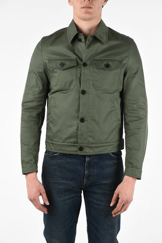 Utility Jacket with Button Closure