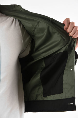 Utility Jacket with Button Closure