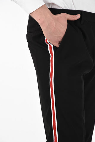 Contrasting Side Band Pants