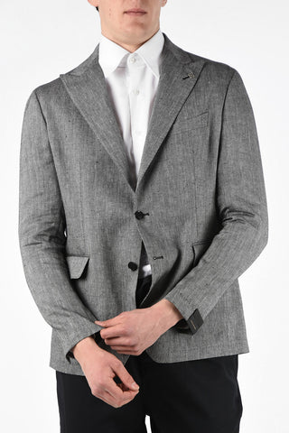 Tweed 2-button blazer
