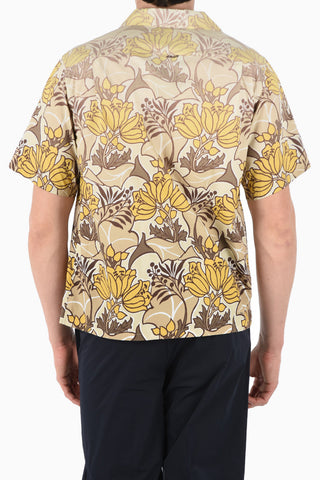 Floral Cotton Short Sleeve Shirt
